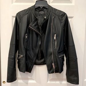 Bershka Faux Leather Jacket